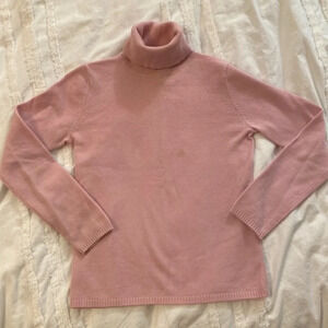 Sutton Studio Cashmere Turtleneck‎ Sweater, Pink